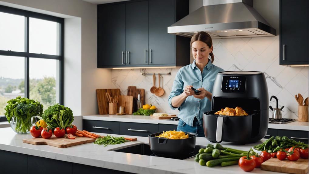 safe cooking with air fryer