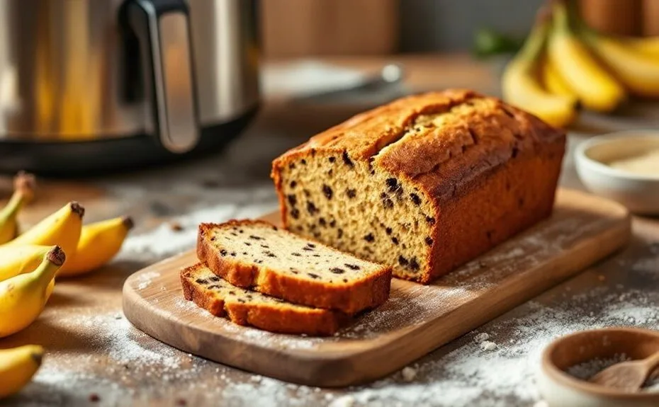 air fryer banana bread recipe