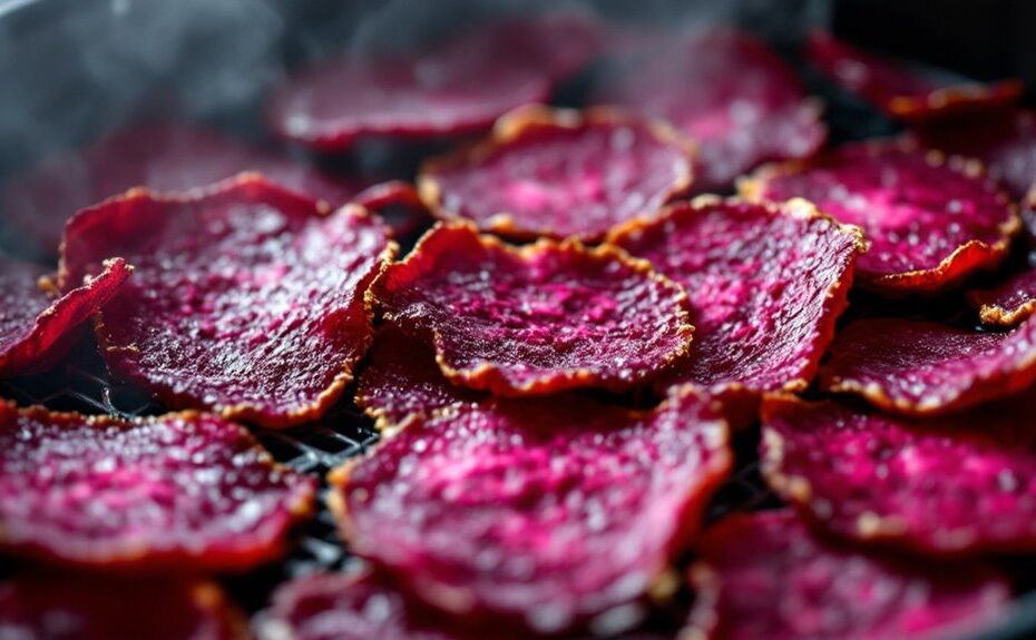 air fryer beet chips recipe