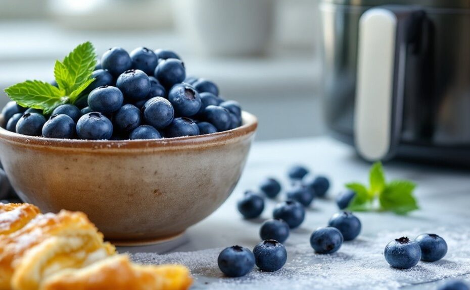 air fryer blueberry recipe