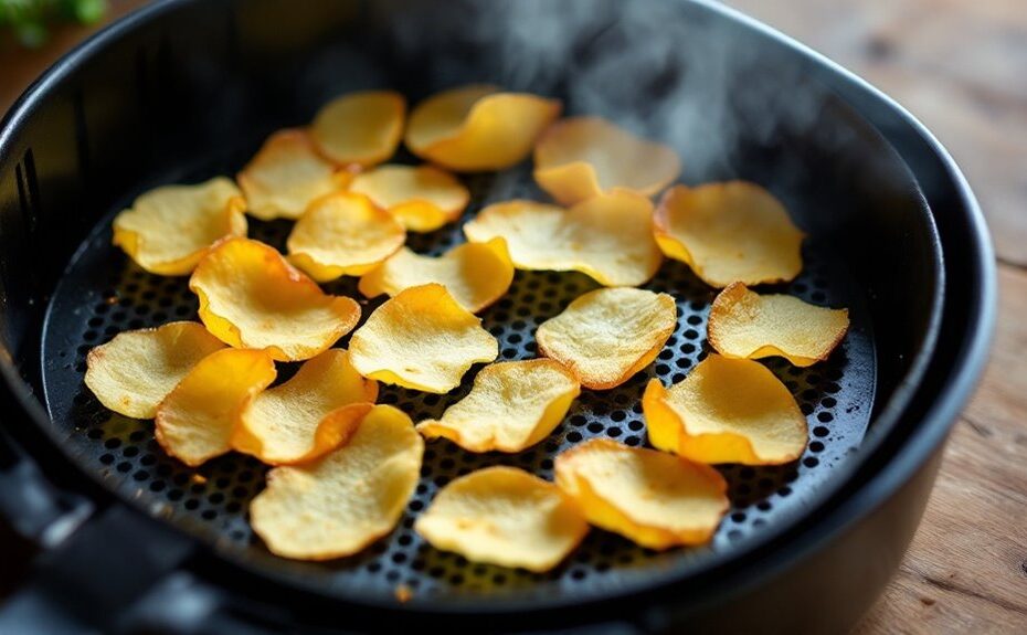 air fryer cassava chips recipe