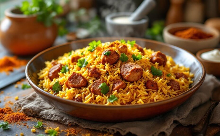 air fryer elk biryani recipe