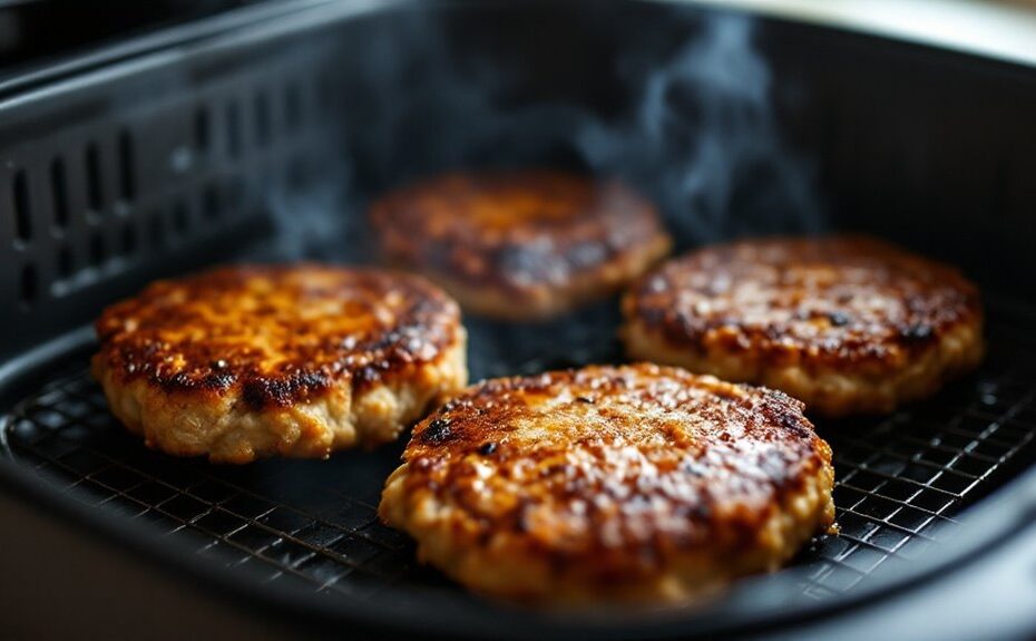 air fryer elk burgers recipe