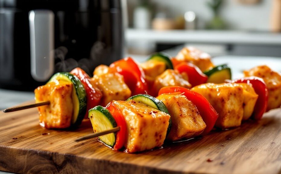 air fryer elk kebabs