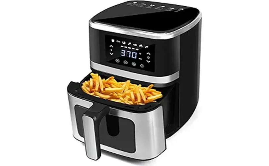 air fryer features performance review