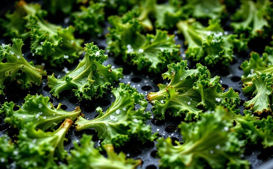air fryer kale chips