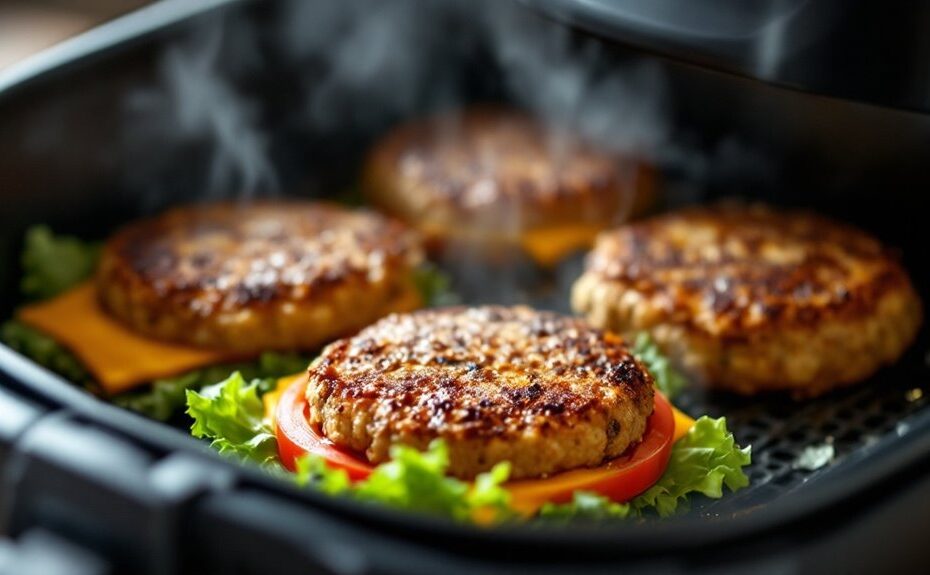 air fryer kangaroo burger recipe