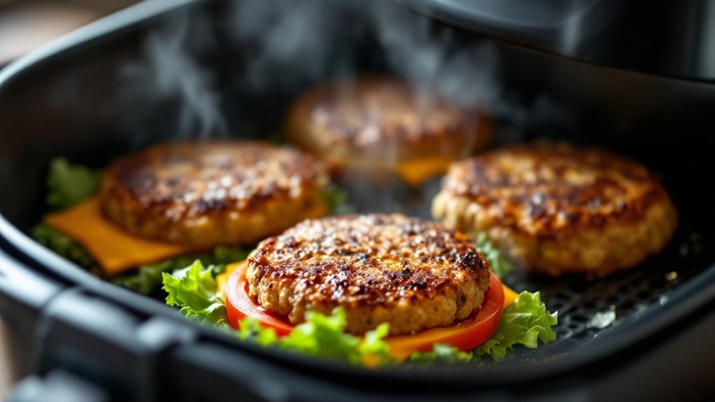 air fryer kangaroo burger recipe