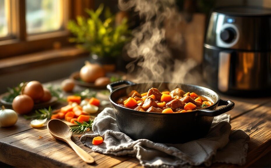 air fryer kangaroo stew