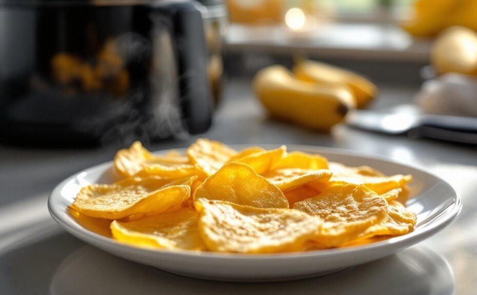 air fryer plantain chips recipe