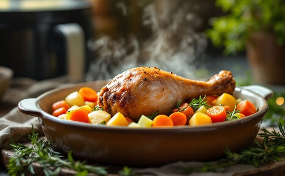 air fryer rabbit stew