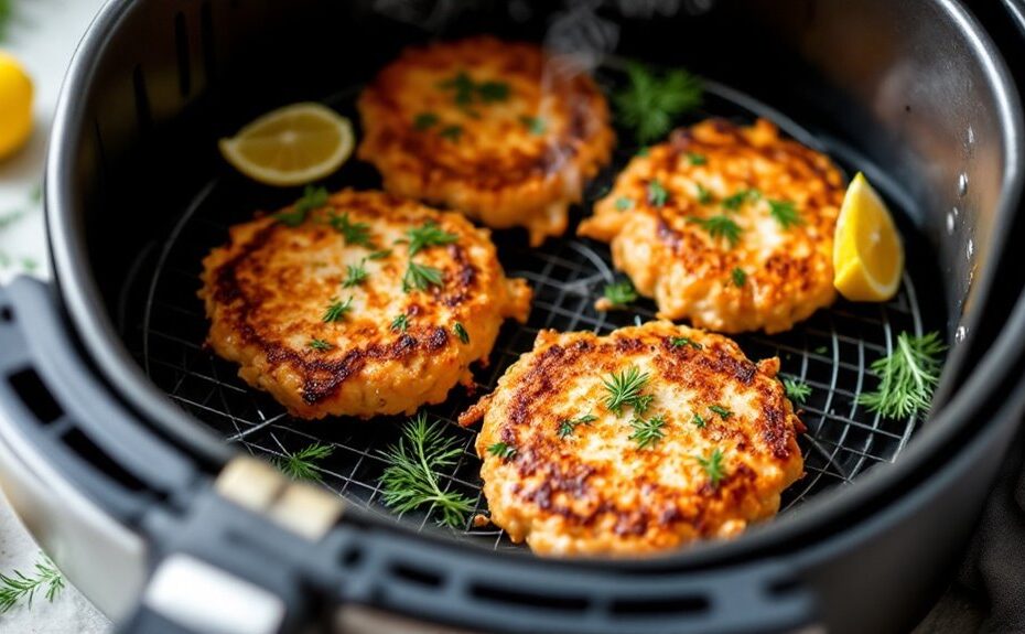 air fryer salmon patties recipe