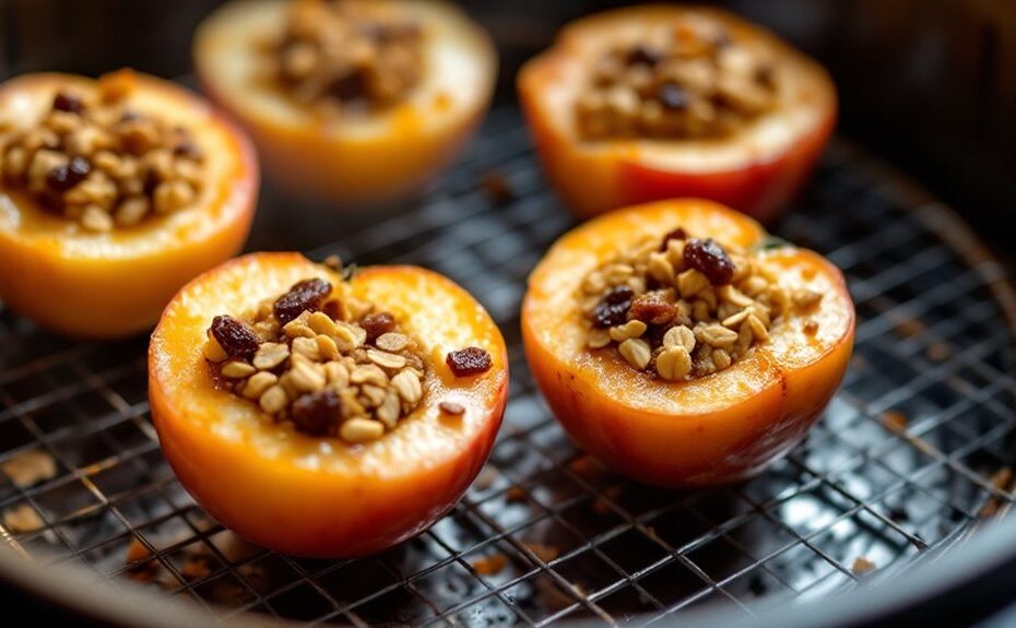air fryer stuffed apples recipe