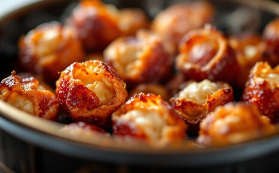 air fryer stuffed berries
