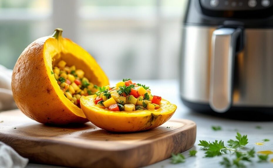 air fryer stuffed breadfruit recipe