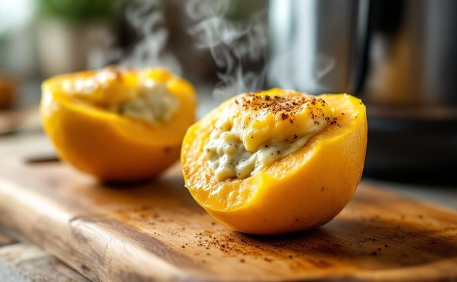 air fryer stuffed cupua u