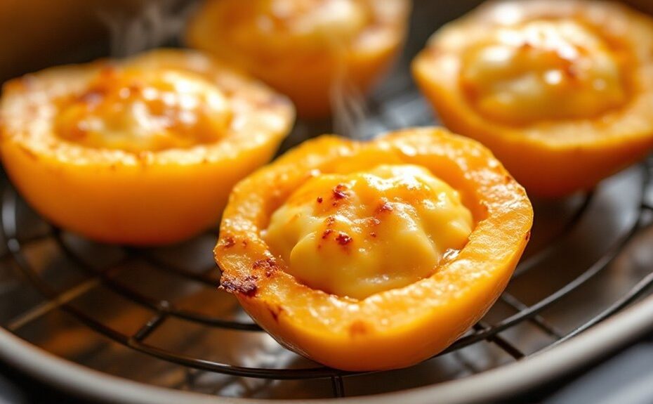 air fryer stuffed guavas recipe