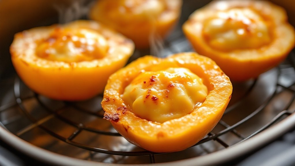 air fryer stuffed guavas recipe