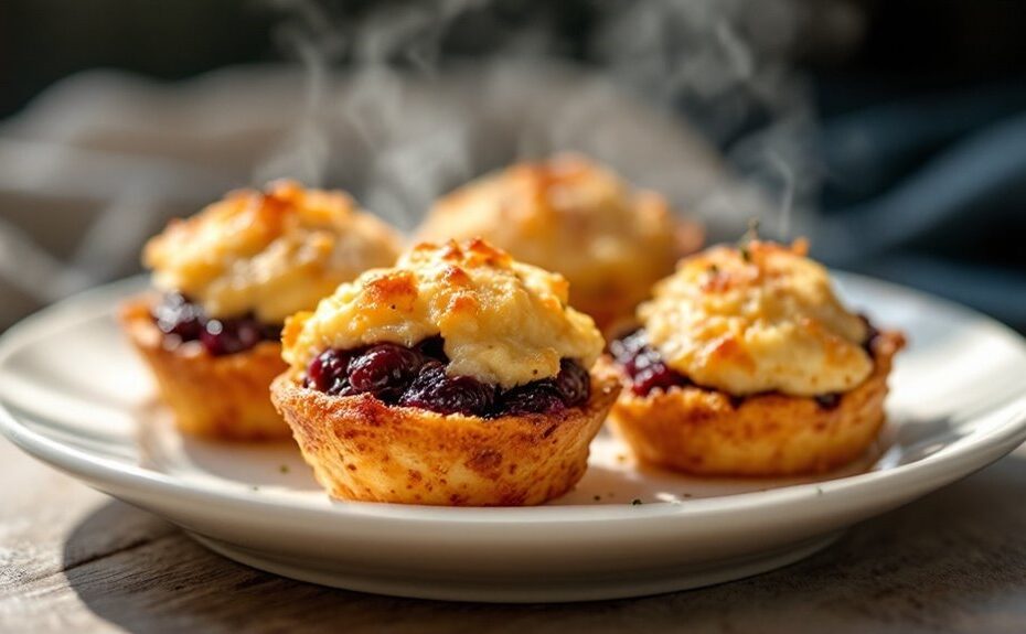 air fryer stuffed huckleberries recipe