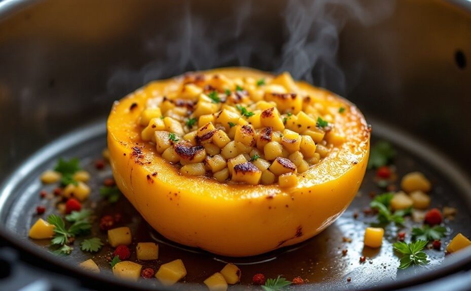 air fryer stuffed pawpaw recipe
