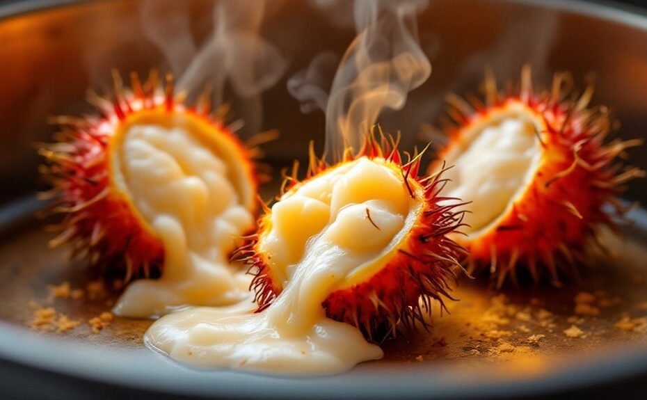 air fryer stuffed rambutans recipe