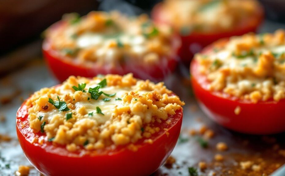 air fryer stuffed tomatoes recipe