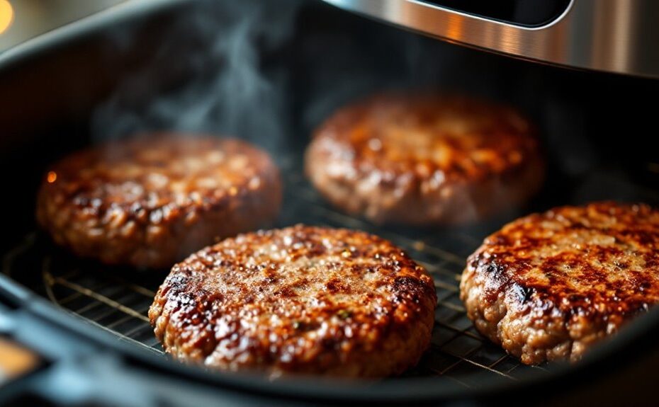 air fryer venison burger recipe
