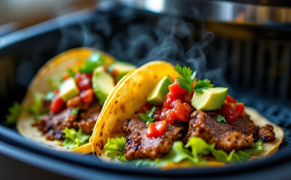 air fryer venison tacos