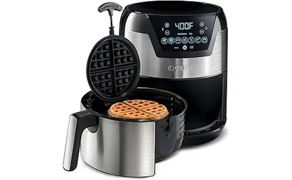 air fryer waffle combo