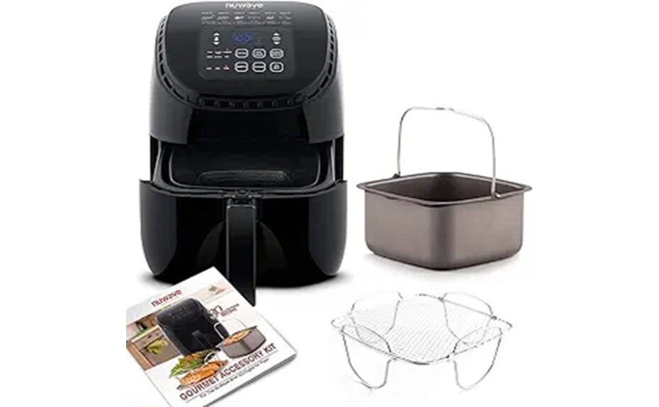compact air fryer efficiency