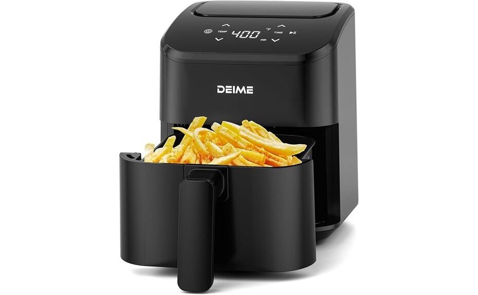 compact efficient air fryer