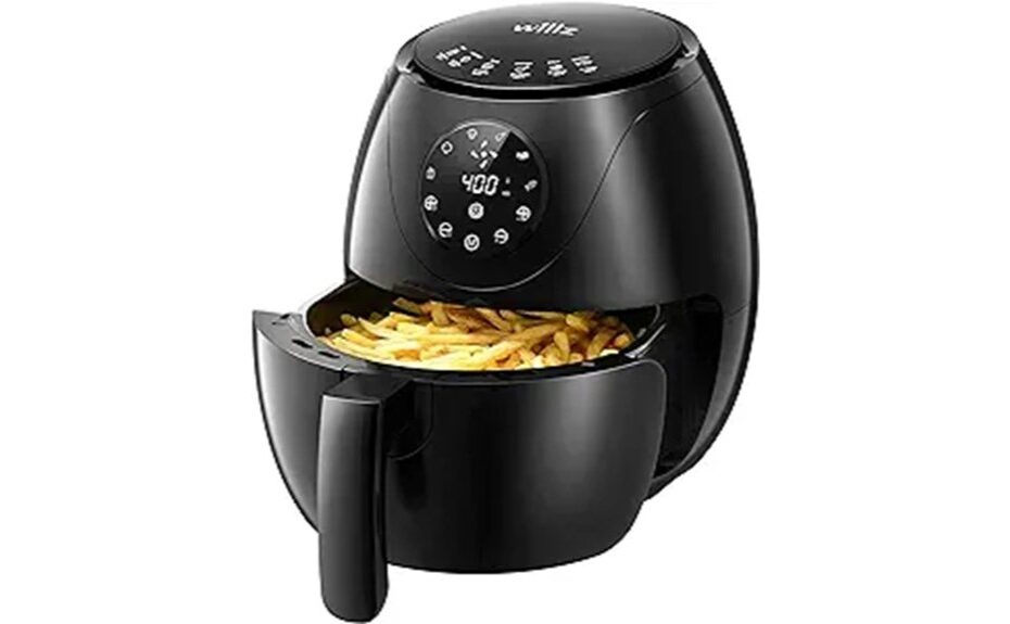 compact efficient air fryer