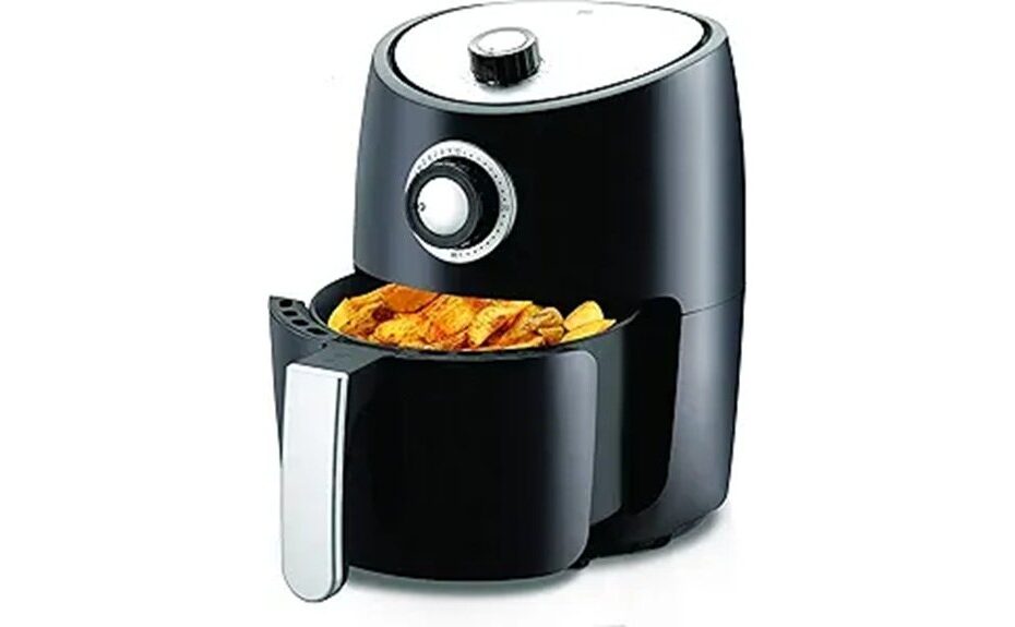 compact oil free cooking appliance