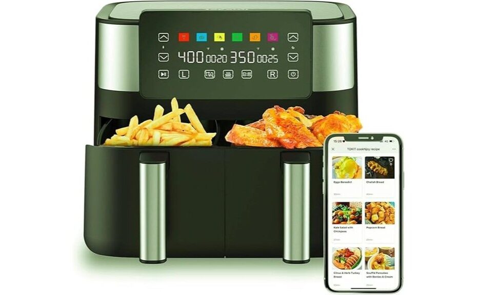 dual basket air fryer