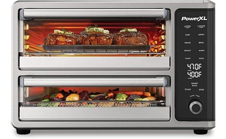 dual door oven review