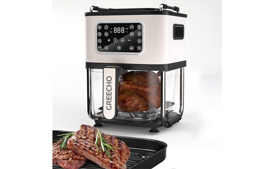 glass air fryer review