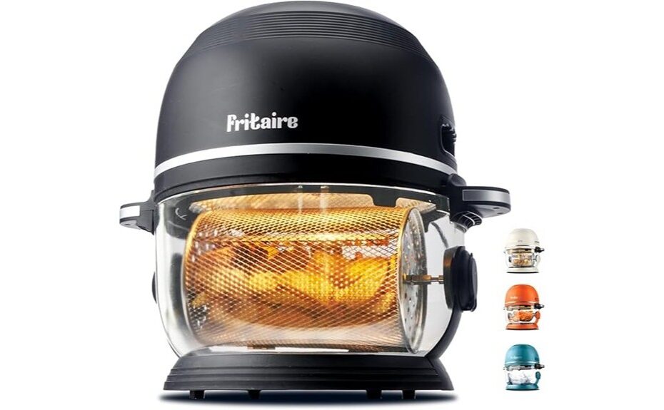glass airfryer capacity review