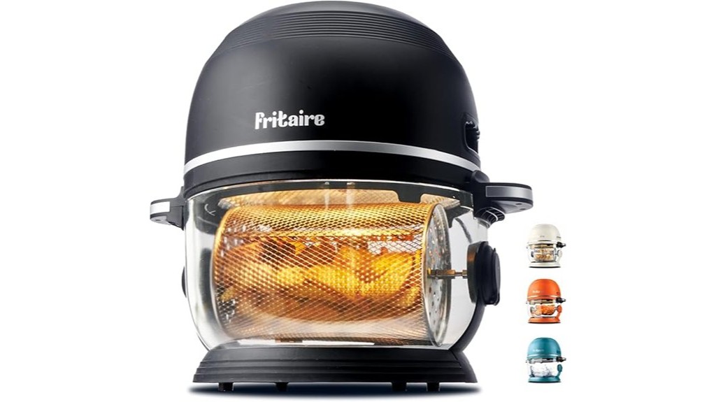 glass airfryer capacity review