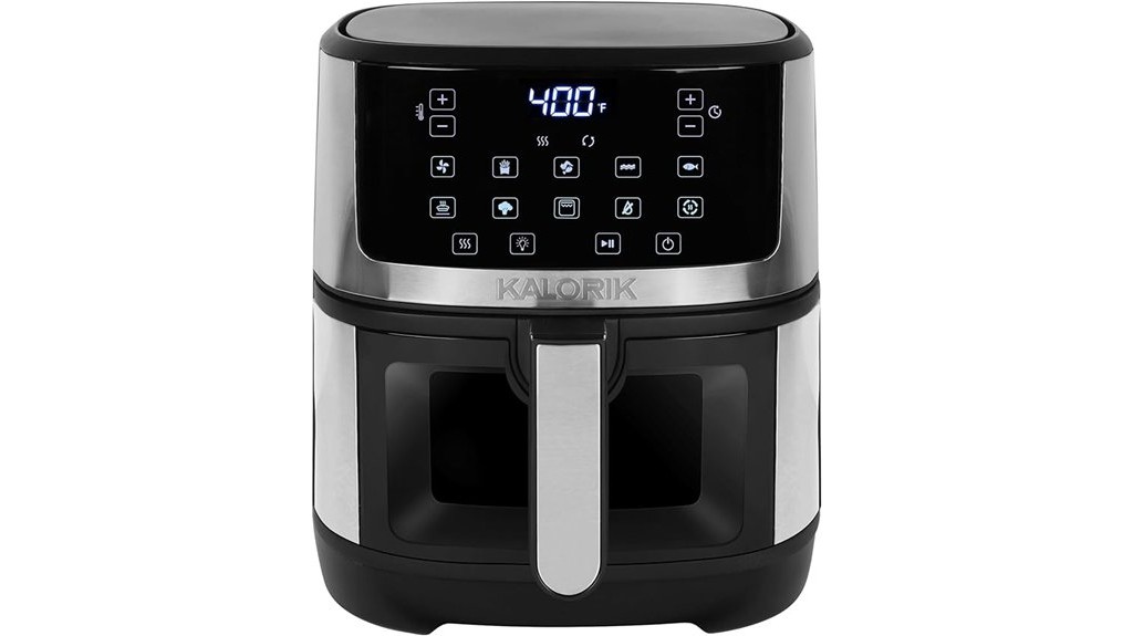 touchscreen air fryer review